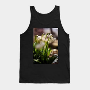 Spring snowdrop flowers Tank Top